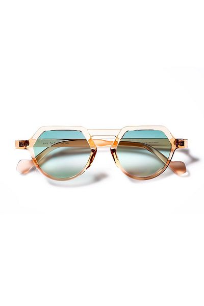 EYE OF HORUS EOH1141 C7 Unisex Brown Sunglasses