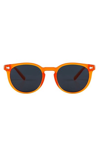 EYE OF HORUS Eoh1065 C201 Orange Unisex Sunglasses