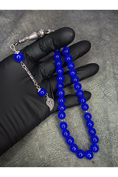 Mos Tespih Globe Glass High End Natural Stone Rosary