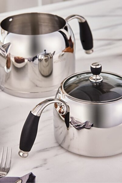 Karaca Stella Edelstahl-Teekanne Teekocher