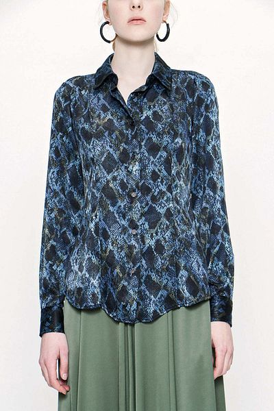 SOCIETA Patterned Slim Fit Shirt (Model 10760)