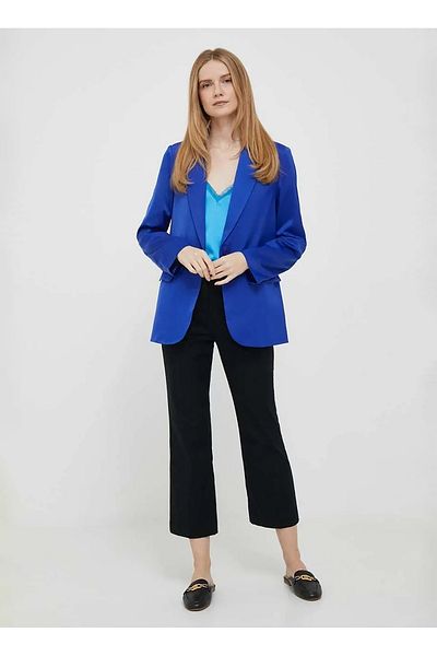 Sisley High Waist Slim Fit Black Women's Trousers 4Iullf02Y