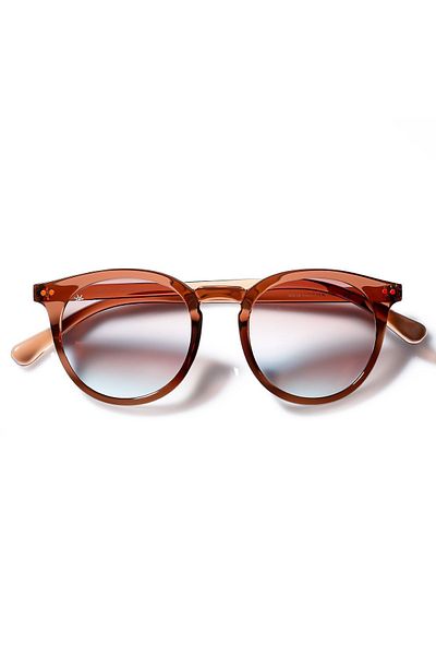 EYE OF HORUS EOH1132 C7 Unisex Brown Sunglasses