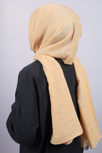 PİRAMİT Pyramid Solid Color Steps Shawl - Pattern-01 - Color-02
