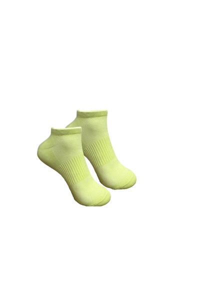 By Alem Sports Socks, Short Cut, Light Green Color, Daily Use, 4 Pairs