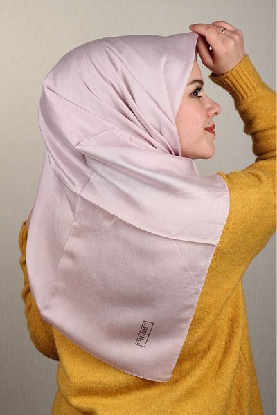 PİRAMİT Pyramid Solid Color Jazz Milano Scarf - Pattern-01 - Color-14