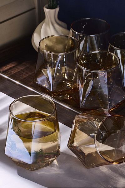 Perotti Harper Amber 320 ml 6-Pack Glass Glass