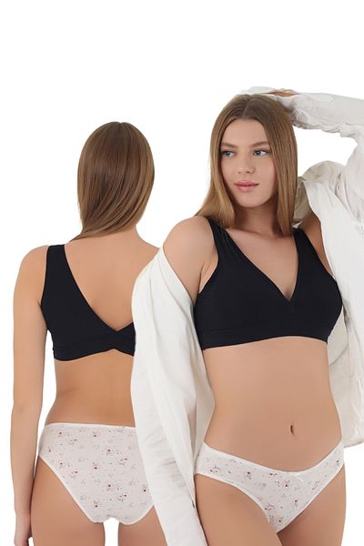 CNT Chiloți din bumbac cu model pentru femei, care oferă eleganță și confort împreună