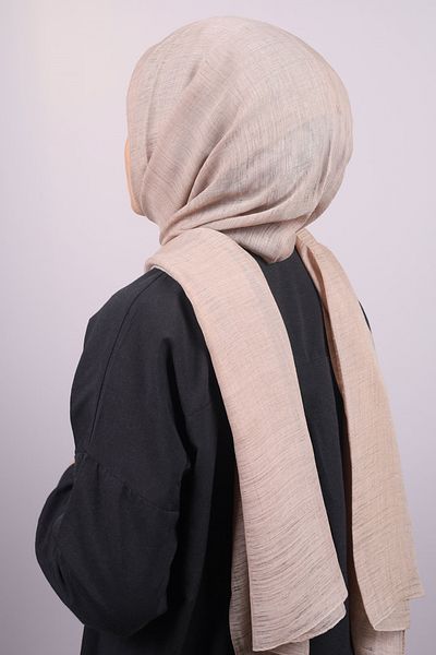 PİRAMİT Pyramid Solid Color Steps Shawl - Pattern-01 - Color-15