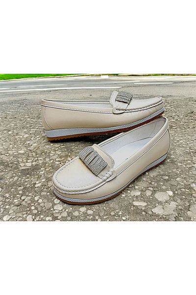 KAFKASLAR AYAKKABI Kafkaslar Stone Soft Non-Slip Sole Daily Ballet Shoes