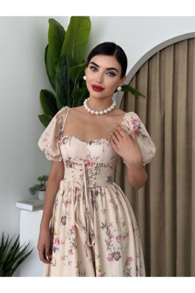 karpuzbutiks فستان كاميلا مربوط