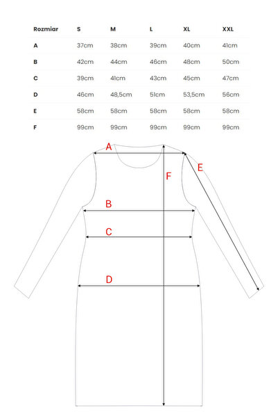 Stylove Rochie pulover cu maneci lungi