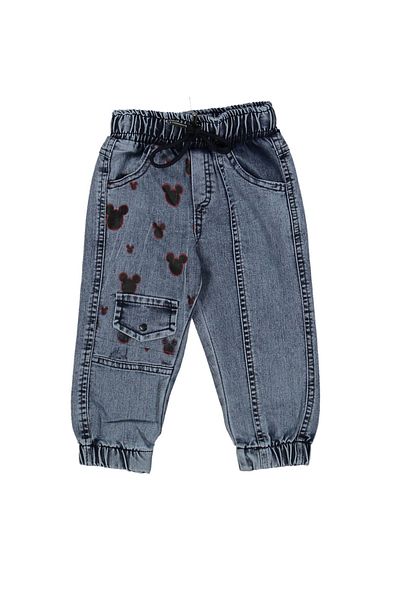 Kidea Mickey Printed Jeans Girl's Pants