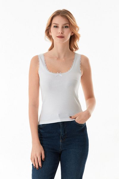 Fulla Moda Basic δαντελένιο κορμάκι