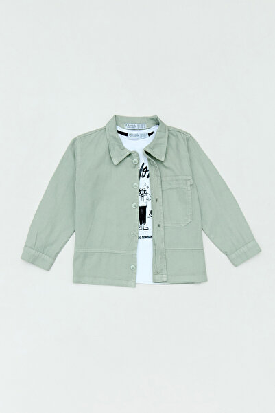 Fulla Moda 100% Cotton Printed I Pocketed 2-Piece Boy's Suit