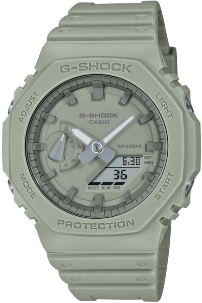 Casio ساعة G-SHOCK كاجوال للرجال GA-2100NC-3ADR