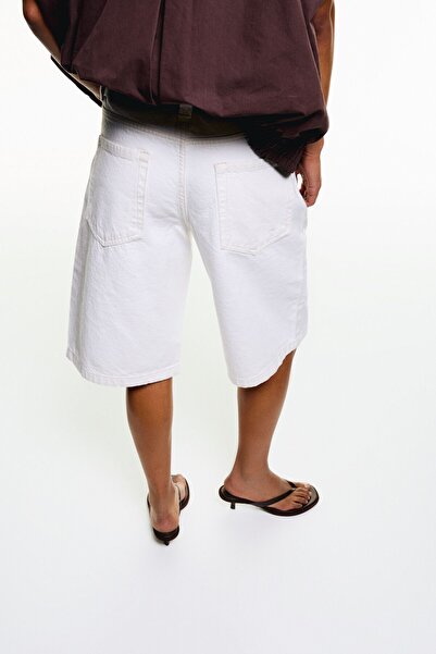 Bershka Baggy denim shorts