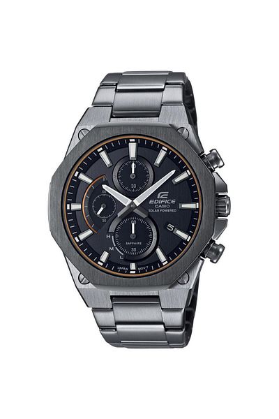 Casio ساعة EDIFICE Slim Line Sapphire Crystal EFS-S570DC-1AUDF