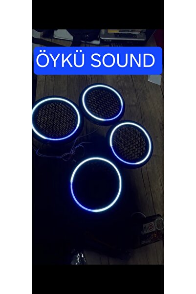 ÖYKÜ SOUND BU FİYATA YOK 4ADET 16CM PİXSEL LED KAPAK KUMANDALI ANİMASYONLU