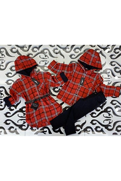 Hilal Akıncı Kids Kız Çocuk Kapüşonlu Çanta Kemerli Elbise