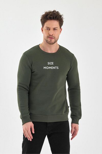 FİHA Ανδρικό εμπριμέ Şardónlu Zero Aka SWET - KHAKI