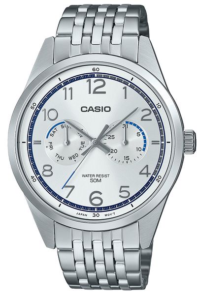 Casio ساعة رجالية رسمية أنالوج - MTP-E340D-7AVDF