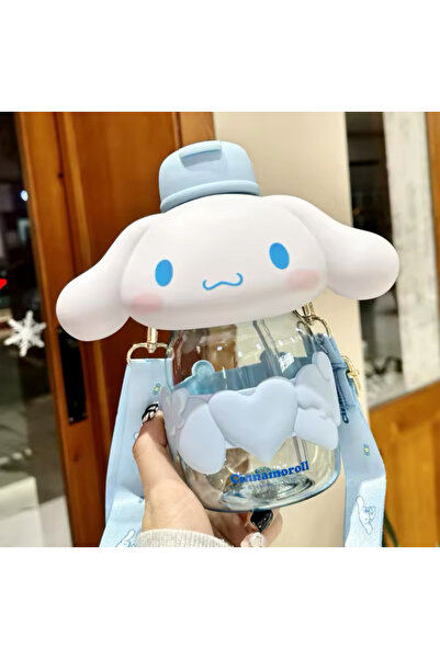 synshop Cinnamoroll Sanrio Figure 850 ml Water Bottle Flask Tritan Health Is to Comply