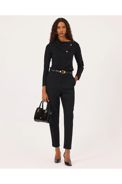 SEÇİL Yüksek Bel Kemerli Pantolon