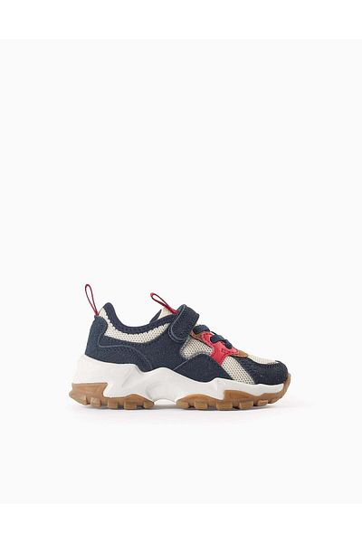 Ziddy Chunky Combined Trainers for Baby Boys, Multicolour