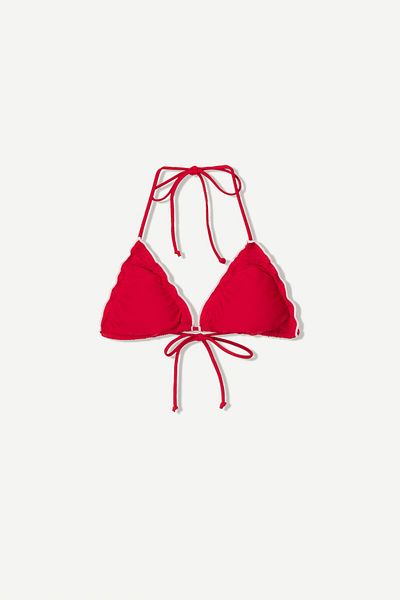 Bershka Curly bikini top