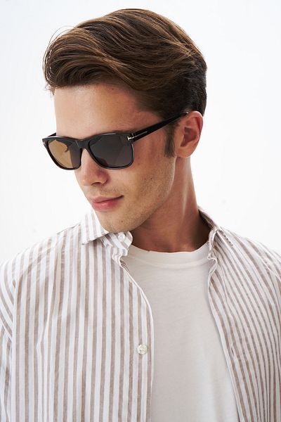 EYE OF HORUS Eoh1061 C5 Bright Brown Men's Sunglasses