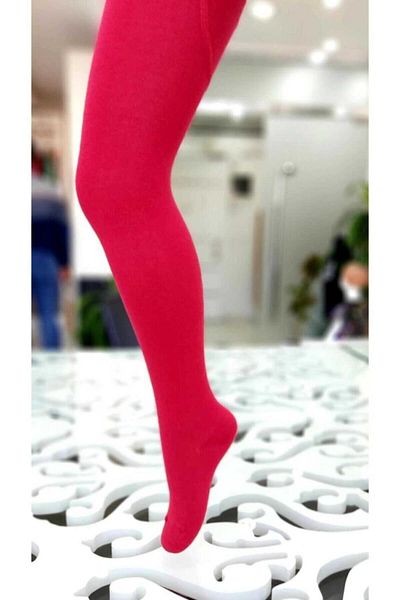 Hilal Akıncı Kids Red Opaque Pantyhose
