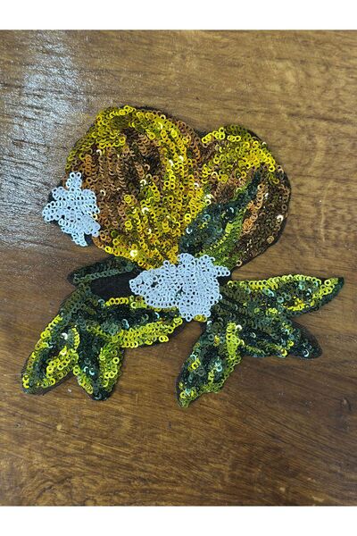 Gönülden Tasarım PUL SEKVIN LOMON AMBLEM ŠIVAĆA APLIKACIJA 17X15 CM
