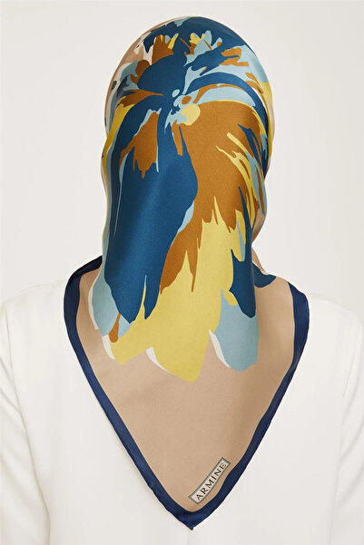 Armine Dj Καθαρό Μεταξωτό Κασκόλ 9042d (S) (ΝΟΣΤΑΛΓΙΑ ΣΟΥΡΑ)