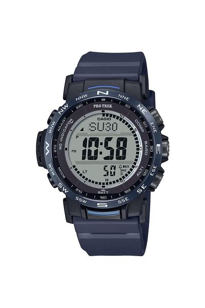 Casio ساعة PRO TREK Climber Line للرجال رقمية تعمل بالطاقة الشمسية - PRW-35Y-2DR