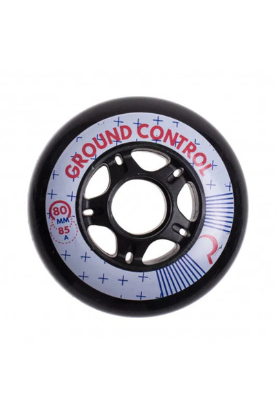 Ground Control Fsk Black 80Mm/85A 4Pcs Urban Skate Wheel