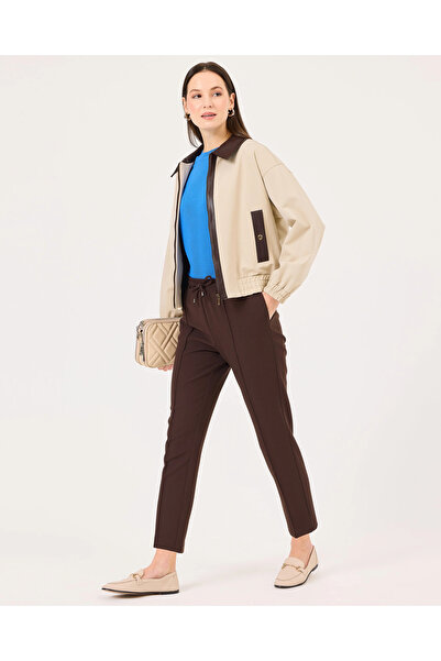 SEÇİL Bağcıklı Bilek Boy Eşofman Altı