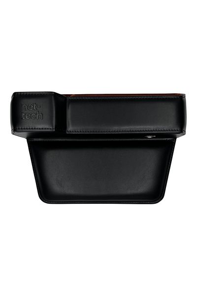 Nettech Leather Car Storage Box Black