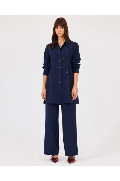 SCL Штани з широкими штанинами та кишенями