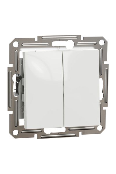 SCHNEIDER Asfora White Commutator Mechanism