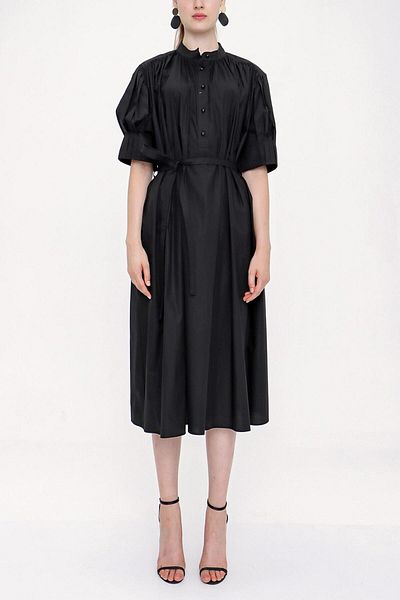 SOCIETA Gathered Dress 93945