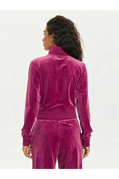 Guess Kadın Pembe Couture Sweatshirt