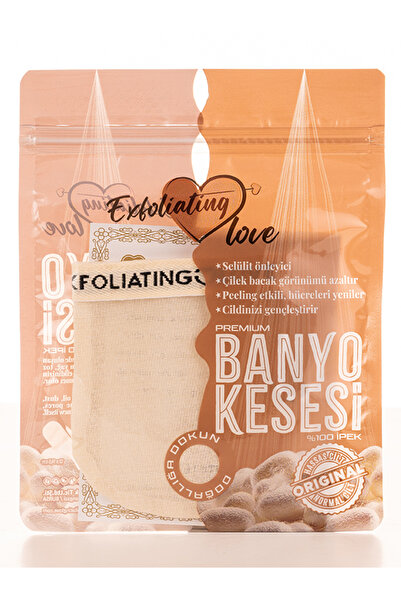 EXFOLIATING LOVE HASSAS CİLT KESE %100 İPEK