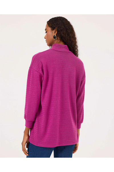 SCL Tam Balıkçı Yaka Çizgili Tunik