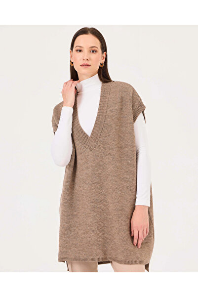 SEÇİL Basic V Yaka Triko Süveter