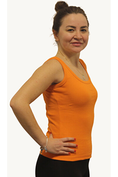 rood Women's Long T-Shirt with Wide Straps Rib