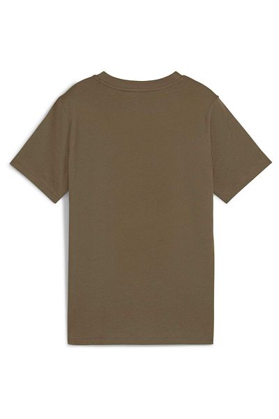 Puma Tričko Puma Ess 2 Color No.1 Logo Tee B, Brown, Kids