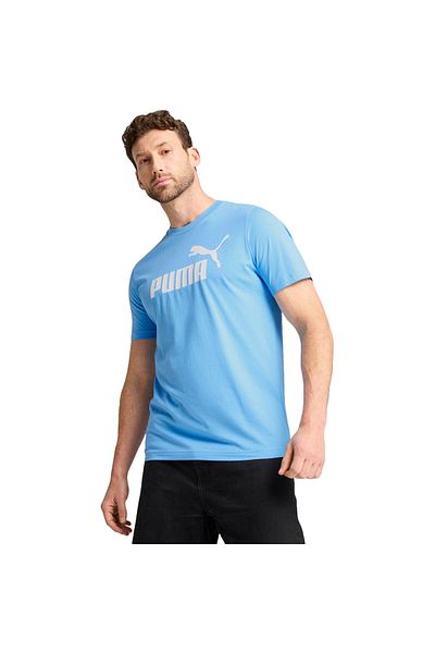 Puma Tričko Puma Ess No. 1 Logo Tee S, Modré, Pánské