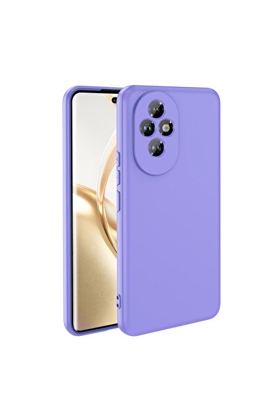 Nezih Case Honor 200 Pro Uyumlu Kamera Korumalı (KADİFE İÇ YÜZEY) Renkli Sili...