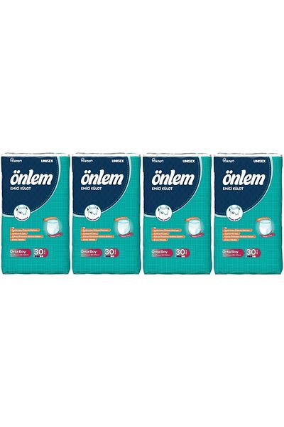 ÖNLEM 120 Pieces Medium Medium Absorbent Panties - Patient Diapers